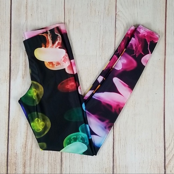 Blackmilk Rainbow Jellyfish Leggings XS - Picture 7 of 7